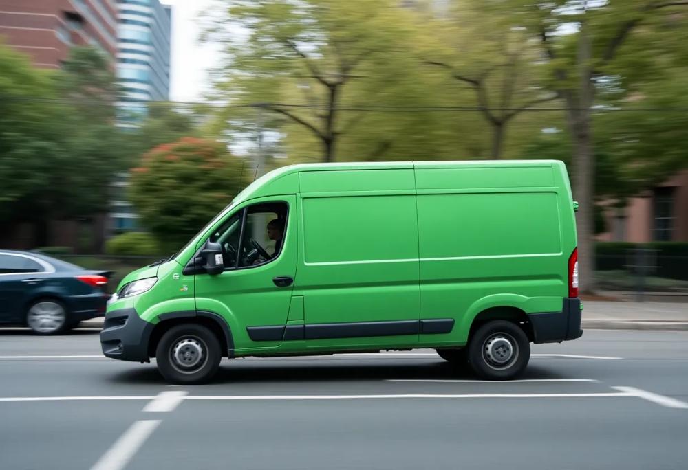 Delivery van