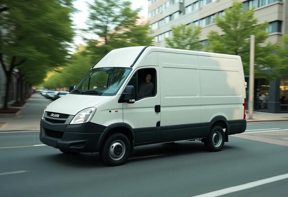 Delivery van