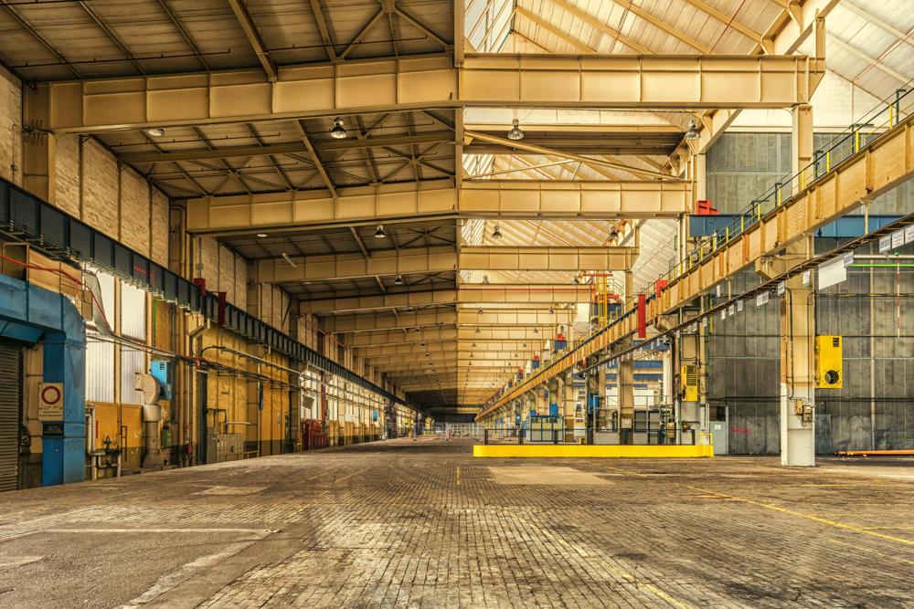 modern warehouse